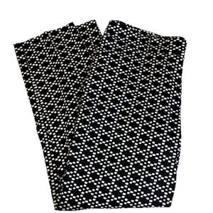 Valerie Stevens Women's Black and White Print Pants Size 8
